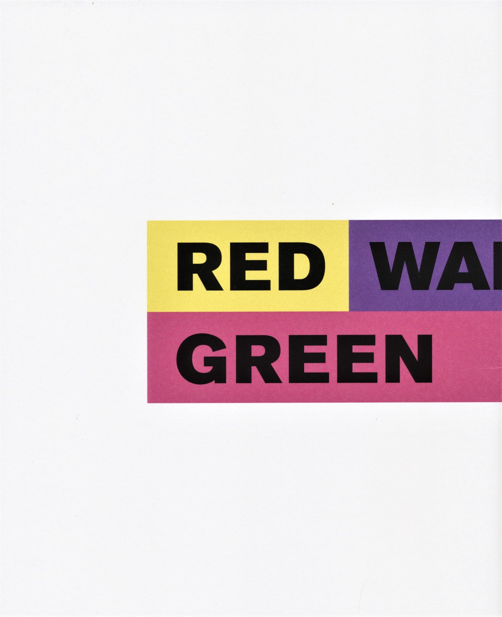 Red walks and green talks